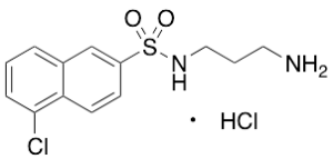 N-(3-Aminopropyl)-5-chloro-2-naphthalenesulfonamide Hydrochloride