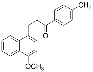 1-(4-Methylphenyl)-3-(1-(4-methoxynaphthalenyl))-1-propanone
