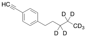 4-Pentylphenylacetylene-d7