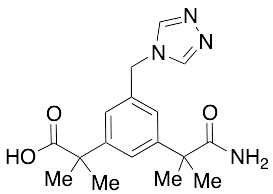 Isoanastrozole Acid Amide