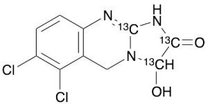 3-Hydroxy Anagrelide-13C3 (~80%)