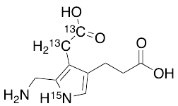 Porphobilinogen-13C2,15N