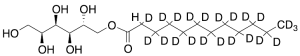 (2R)-Sorbitan Monolauric Acid Ester-d22 (Major)