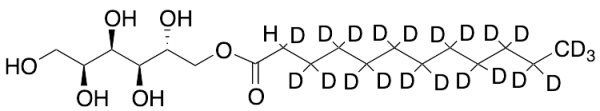 (2R)-Sorbitan Monolauric Acid Ester-d22 (Major)