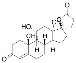 11,17-Dihydroxy-3-oxo-pregn-4-ene-21-carboxylic Acid γ-Lactone