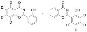 2-(2-Hydroxyphenyl)-4H-1,3-benzoxazin-4-one-d4 (Mixture of 2-Hydroxyphenyl-d4 & Benzoxazinone-d4)