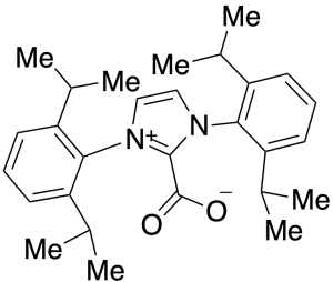 1,3-Bis[2,6-bis(1-methylethyl)phenyl]-2-carboxy-1H-imidazolium Inner Salt