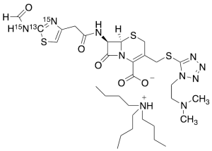 N-Formyl-cefotiam-13C,15N2 N,N-Dibutyl-1-butanamine