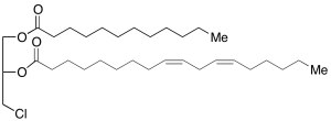 rac 1-Lauroyl-2-linoleoyl-3-chloropropanediol