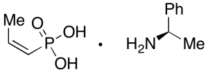 cis-Propenylphosphonic Acid (R)-(+)-Alpha-Methylbenzylamine Salt