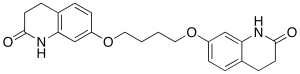 1,4-Bis[3,4-dihydro-2(1H)-quinolinon-7-oxy]butane