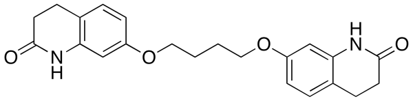 1,4-Bis[3,4-dihydro-2(1H)-quinolinon-7-oxy]butane