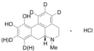 (R)-Apomorphine-d5 Hydrochloride (Major)