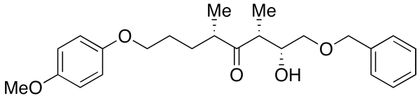 (2R,3R,5S)-3,5-Dimethyl-1-benzyloxy-2-hydroxy-8-(4-methoxyphenoxy)-4-octanone