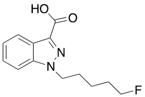 1-(5-Fluoropentyl)-1H-indazole-3-carboxylic Acid