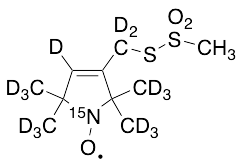 (1-Oxyl-2,2,5,5-tetramethyl-∆3-pyrroline-3-methyl) Methanethiosulfonate-15N,d15
