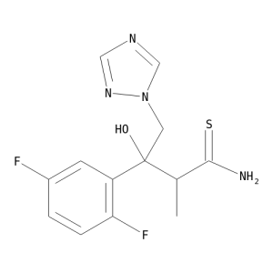 (2R,3R)-3-(2,5-Difluorophenyl)-3-hydroxy-2-methyl-4-(1H-1,2,4-triazol-1-yl)thiobutyramide