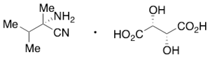 (2S)-2-Amino-2,3-dimethyl-butanenitrile L-(+)-Tartaric Acid