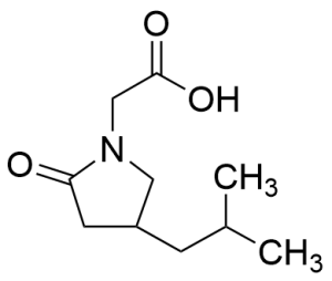 4-(2-Methylpropyl)-2-oxo-1-pyrrolidineacetic Acid