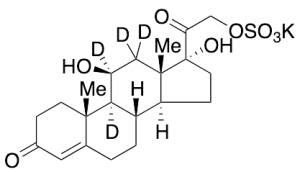 Cortisol-D4 21-Sulfate Potassium Salt