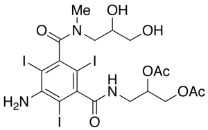 5-Amino-N’-[2,3-bis(acetyloxy)propyl]-N-(2,3-dihydroxypropy)-2,4,6-triiodo-N-methyl-1,3-benzenedicarboxamide