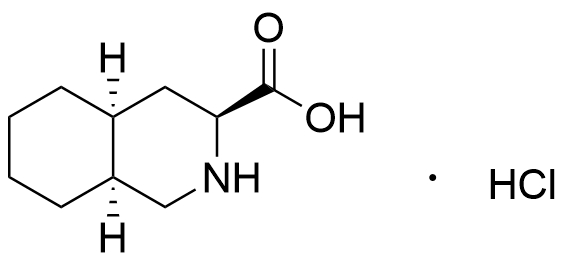 (3S,4aS,8aS)-Decahydroisoquinolinecarboxylic Acid, Hydrochloride Salt (90%)