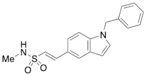 (1E)-N-Methyl-2-[1-(phenylmethyl)-1H-indol-5-yl]ethenesulfonamide