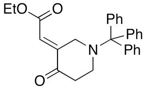 (2E)-2-[4-Oxo-1-trityl-3-piperidinylidene]acetic Acid Ethyl Ester