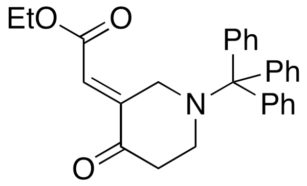(2E)-2-[4-Oxo-1-trityl-3-piperidinylidene]acetic Acid Ethyl Ester