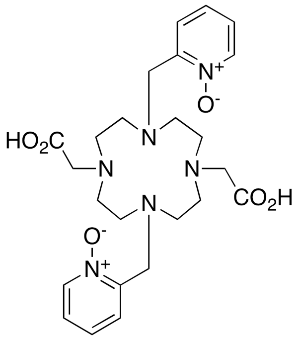 4,10-Bis[(1-oxido-2-pyridinyl)methyl]-1,4,7,10-tetraazacyclododecane-1,7-diacetic Acid