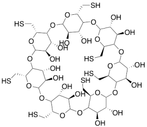 Per-6-thio-beta-cyclodextrin