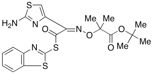 2-Mercaptobenzothiazolyl-(Z)-(2-aminothiazol-4-yl)-2-(tert-butoxycarbonyl)isopropoxyiminoacetate