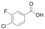 4-Chloro-3-fluorobenzoic Acid