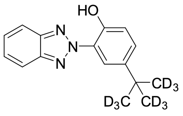 2-(5-tert-Butyl-2-hydroxyphenyl)benzotriazole-d9 (Major)