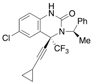 (4S)-6-Chloro-4-(2-cyclopropylethynyl)-3,4-dihydro-3-[(1R)-1-phenylethyl]-4-(trifluoromethyl)-2(1H)-quinazolinone