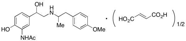 N-Deformyl-N-acetyl Formoterol Hemifumarate (Mixture of Diastereomers)
