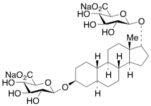 5Alpha-Estrane-3Beta,17Alpha-diol Bis(Beta-D-glucuronide) Disodium Salt
