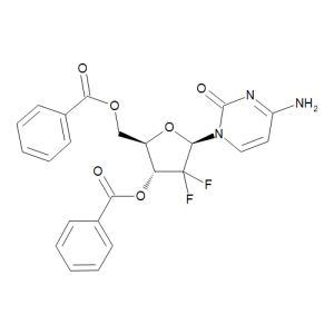 2’-Deoxy-3’,5’-di-O-benzoyl-2’,2’-difluorocytidine