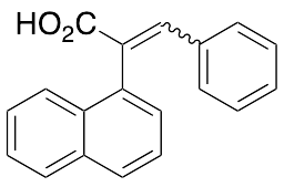 Alpha-(Phenylmethylene)-1-naphthaleneacetic Acid