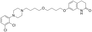 (7-(4-{4-[4-(2,3-Dichlorophenyl)piperazin-1-yl]butoxy}butoxy)-3,4-dihydroquinolin-2(1H)-one)