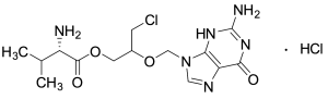 2-[(2-Amino-6-oxo-1,6-dihydro-9H-purin-9-yl)methoxy]-3-chloropropyl Valinate Hydrochloride