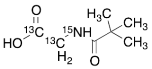 Pivaloylglycine-13C2,15N
