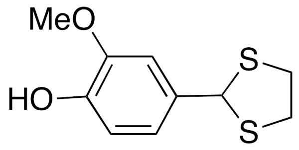 2-(4-Hydroxy-3-methoxyphenyl)-1,3-dithiolane