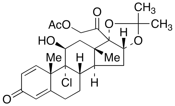 9-Chloro Triamcinolone Acetonide 21-Acetate