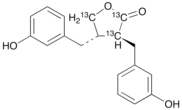 rac Enterolactone -13C3