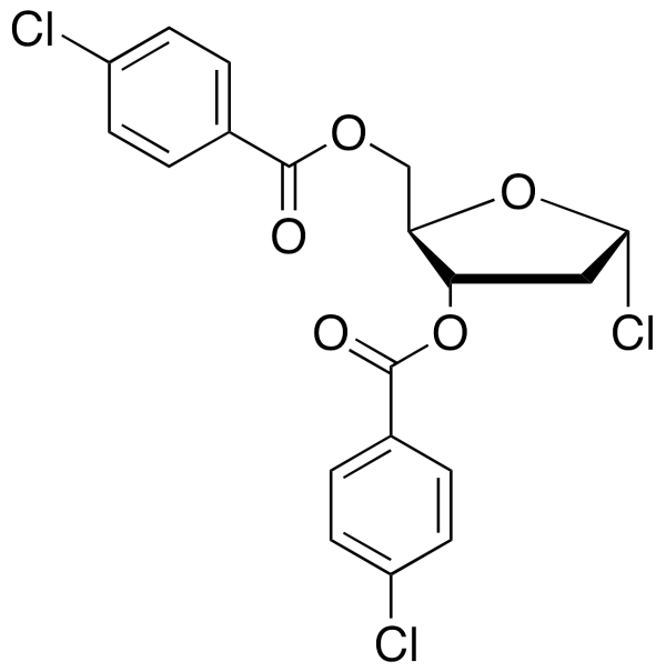 3,5-Di-O-(p-chlorobenzoyl)-2-deoxy-α-D-ribofuranosyl Chloride
