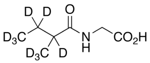 2-Methylbutyrylglycine-d9