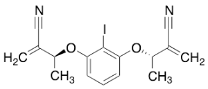 (3S,3'S)-3,3'-[(2-Iodo-1,3-phenylene)bis(oxy)]bis[2-methylenebutanenitrile]