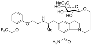 Silodosin b-D-Glucuronide Sodium Salt (>90%)