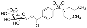 Probenecid Acyl beta-D-Glucuronide >90%